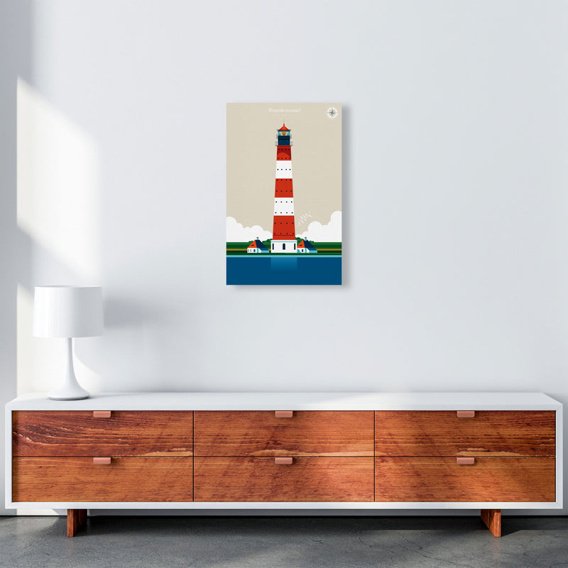 Westerheversand Art Print by Bo Lundberg A3 Canvas