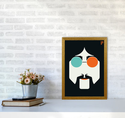Icons John Lennon Art Print by Bo Lundberg A3 Print Only