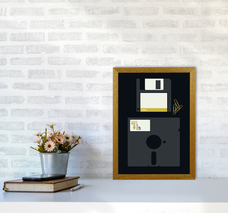 Icons Floppy 2 Art Print by Bo Lundberg A3 Print Only