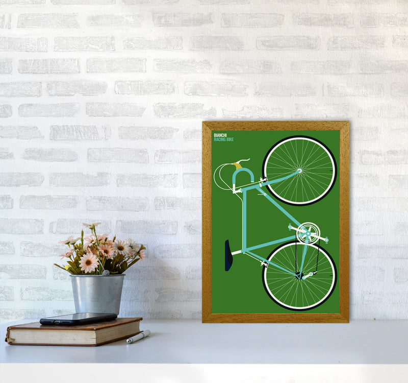 Icons Bianchi Full Art Print by Bo Lundberg A3 Print Only