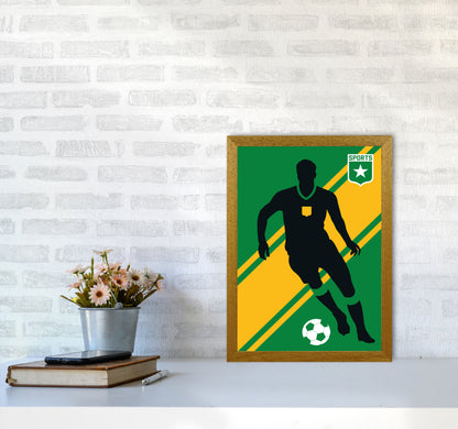 Football Art Print by Bo Lundberg A3 Print Only
