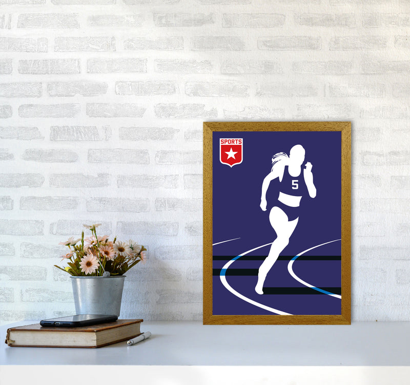 Runner Art Print by Bo Lundberg A3 Print Only