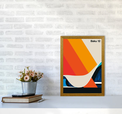 Baku 12 Art Print by Bo Lundberg A3 Print Only
