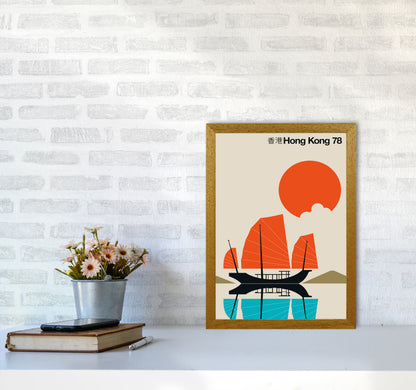 Hong Kong 78 Art Print by Bo Lundberg A3 Print Only