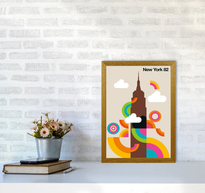New York 82 Art Print by Bo Lundberg A3 Print Only