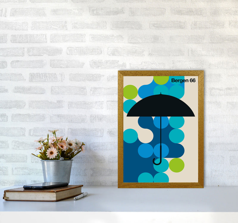 Bergen 66 Art Print by Bo Lundberg A3 Print Only