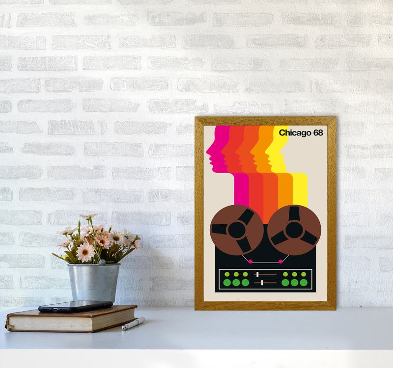 Chicago 68 Art Print by Bo Lundberg A3 Print Only