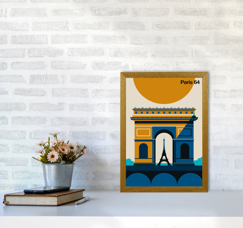 Paris 64 Art Print by Bo Lundberg A3 Print Only