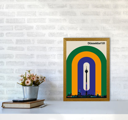 Düsseldorf 81 Art Print by Bo Lundberg A3 Print Only