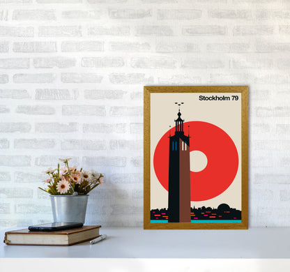 Stockholm 79 Art Print by Bo Lundberg A3 Print Only