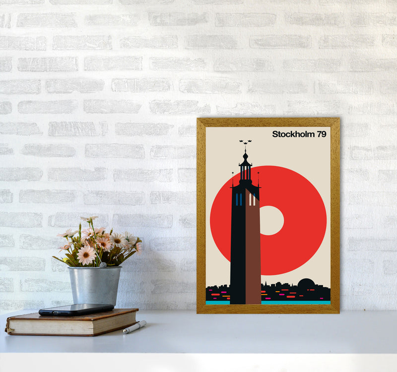 Stockholm 79 Art Print by Bo Lundberg A3 Print Only