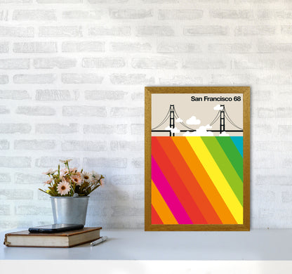 San Francisco 68 Art Print by Bo Lundberg A3 Print Only