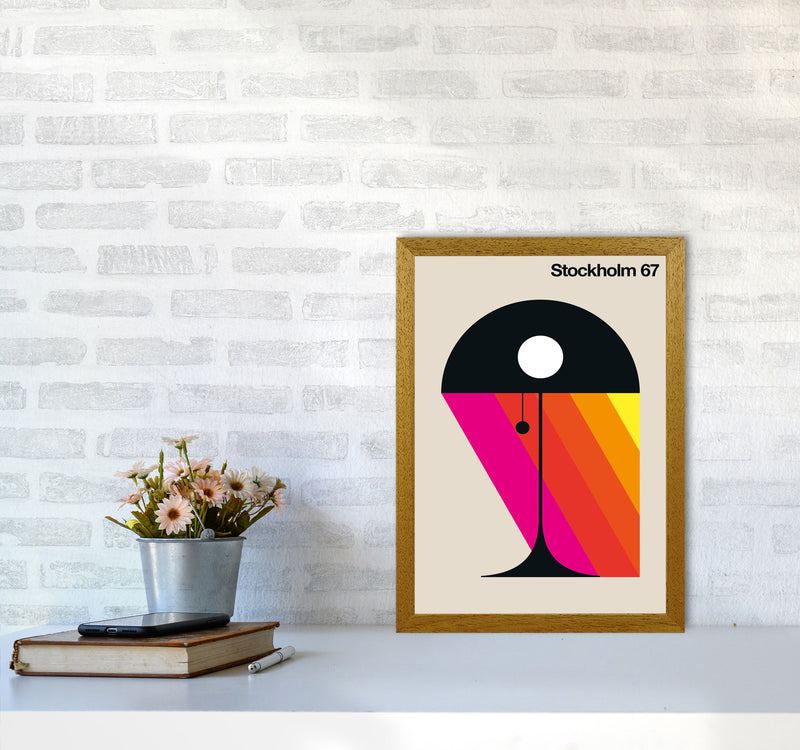Stockholm 67 Art Print by Bo Lundberg A3 Print Only