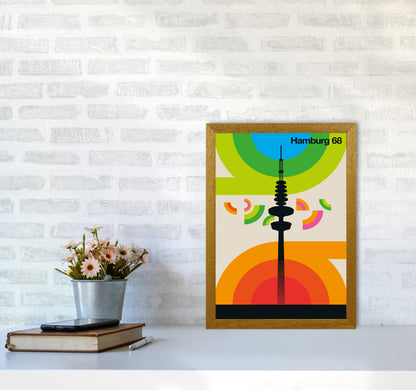 Hamburg 68 Art Print by Bo Lundberg A3 Print Only