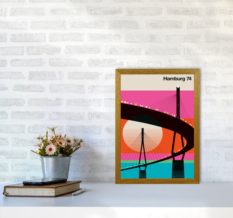 Hamburg 74 Art Print by Bo Lundberg A3 Print Only