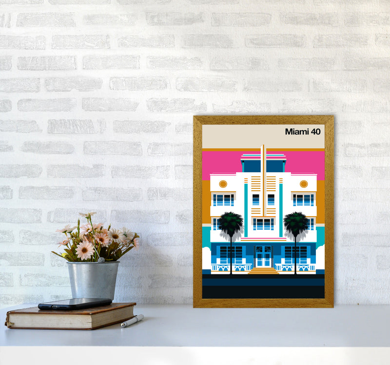 Miami 40 Art Print by Bo Lundberg A3 Print Only