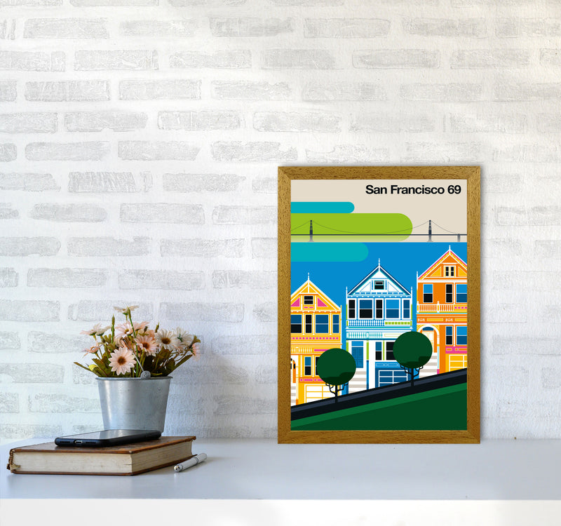 San Francisco 69 Art Print by Bo Lundberg A3 Print Only
