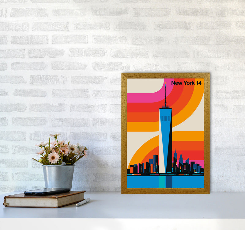 New York 14 Art Print by Bo Lundberg A3 Print Only