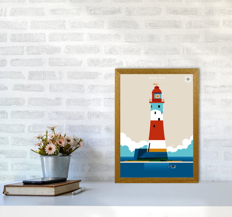 Beachy Head Art Print by Bo Lundberg A3 Print Only