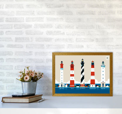 Lighthouse Island 150 Art Print by Bo Lundberg A3 Print Only