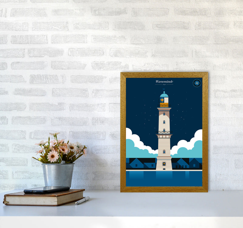 Warnemünde Art Print by Bo Lundberg A3 Print Only