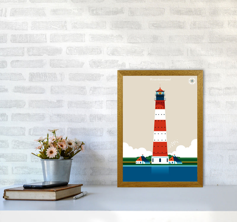 Westerheversand Art Print by Bo Lundberg A3 Print Only