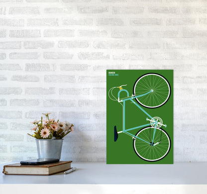 Icons Bianchi Full Art Print by Bo Lundberg A3 Black Frame
