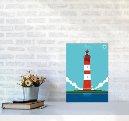 Amrum Art Print by Bo Lundberg A3 Black Frame