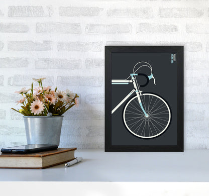 Peugeot front Art Print by Bo Lundberg A4 White Frame