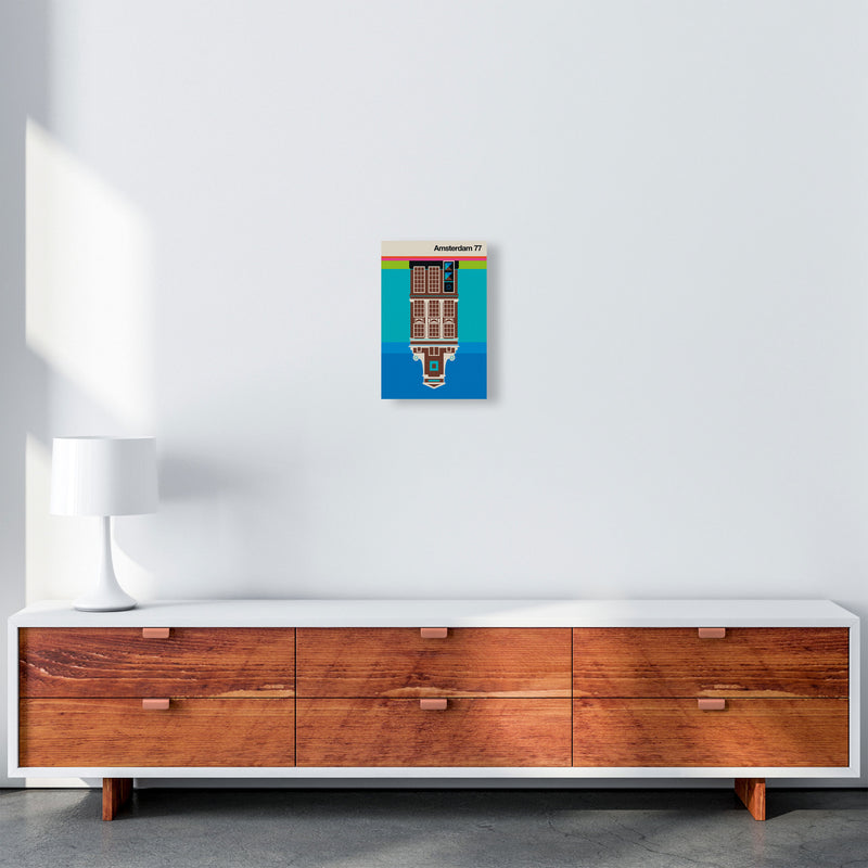 Amsterdam 77 Art Print by Bo Lundberg A4 Canvas