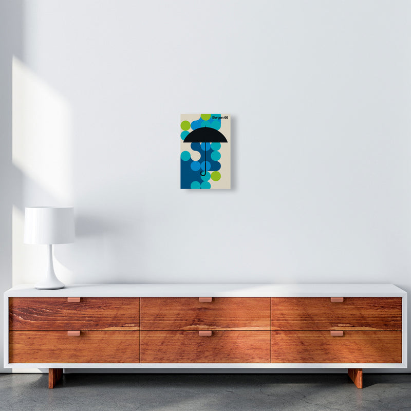 Bergen 66 Art Print by Bo Lundberg A4 Canvas