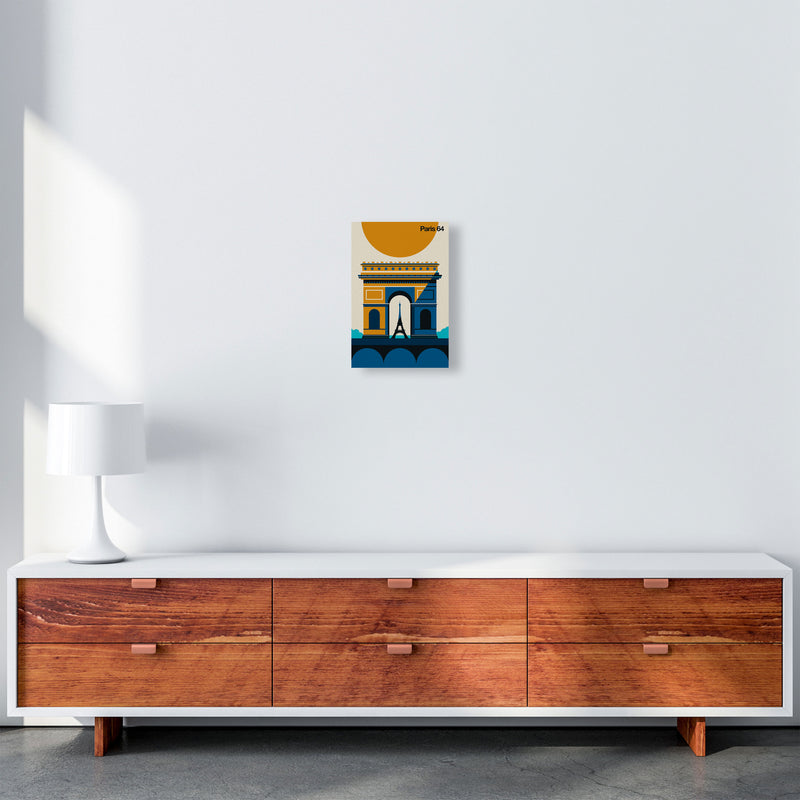 Paris 64 Art Print by Bo Lundberg A4 Canvas