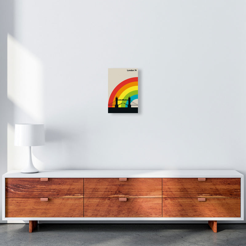 London 74 Art Print by Bo Lundberg A4 Canvas