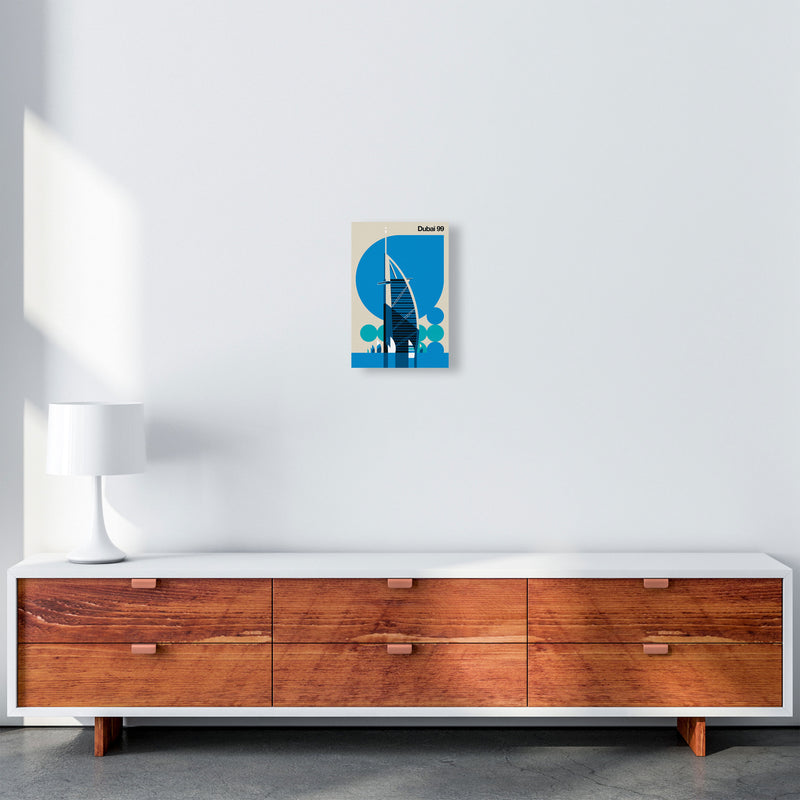 Dubai 99 Art Print by Bo Lundberg A4 Canvas