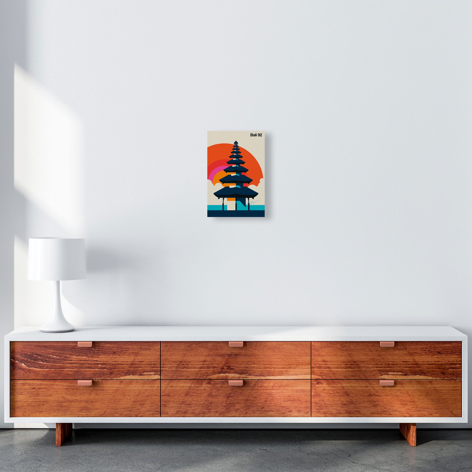 Bali 92 Art Print by Bo Lundberg A4 Canvas