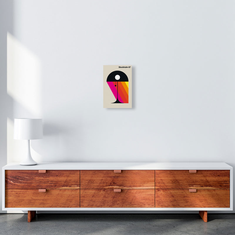 Stockholm 67 Art Print by Bo Lundberg A4 Canvas