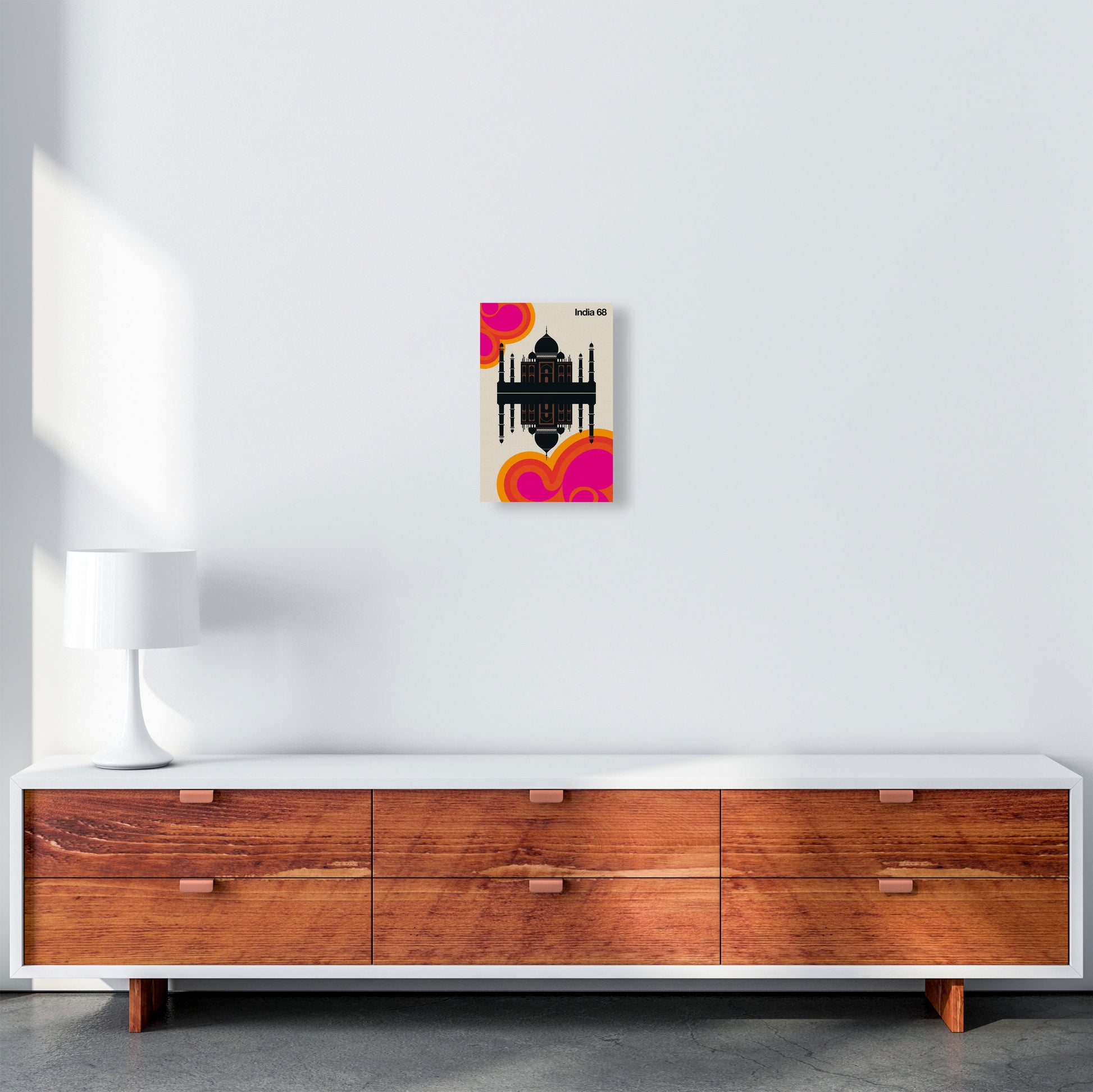 India 68 Art Print by Bo Lundberg A4 Canvas