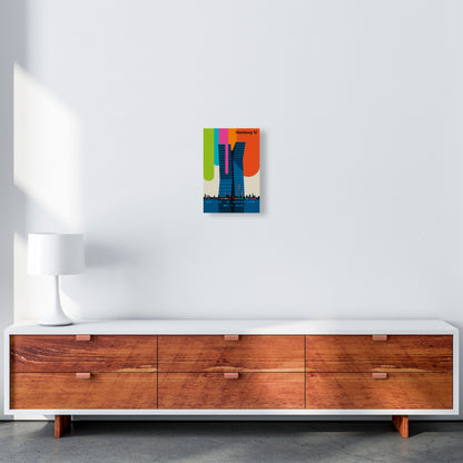 Hamburg 12 Art Print by Bo Lundberg A4 Canvas