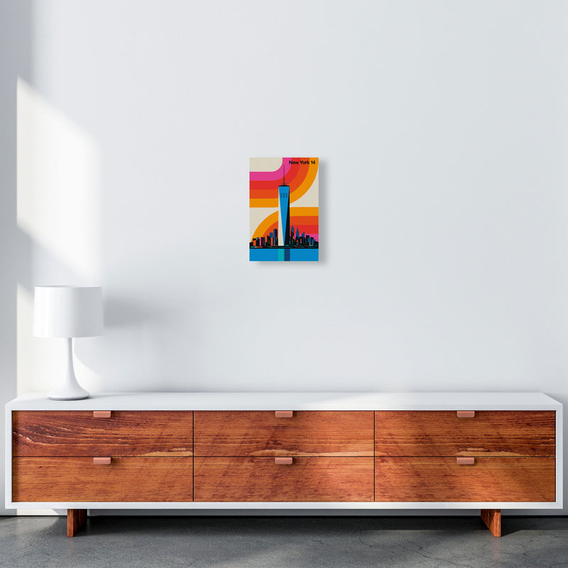 New York 14 Art Print by Bo Lundberg A4 Canvas