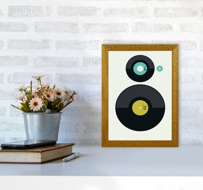 Icons LP vs EP Rev Art Print by Bo Lundberg A4 Print Only