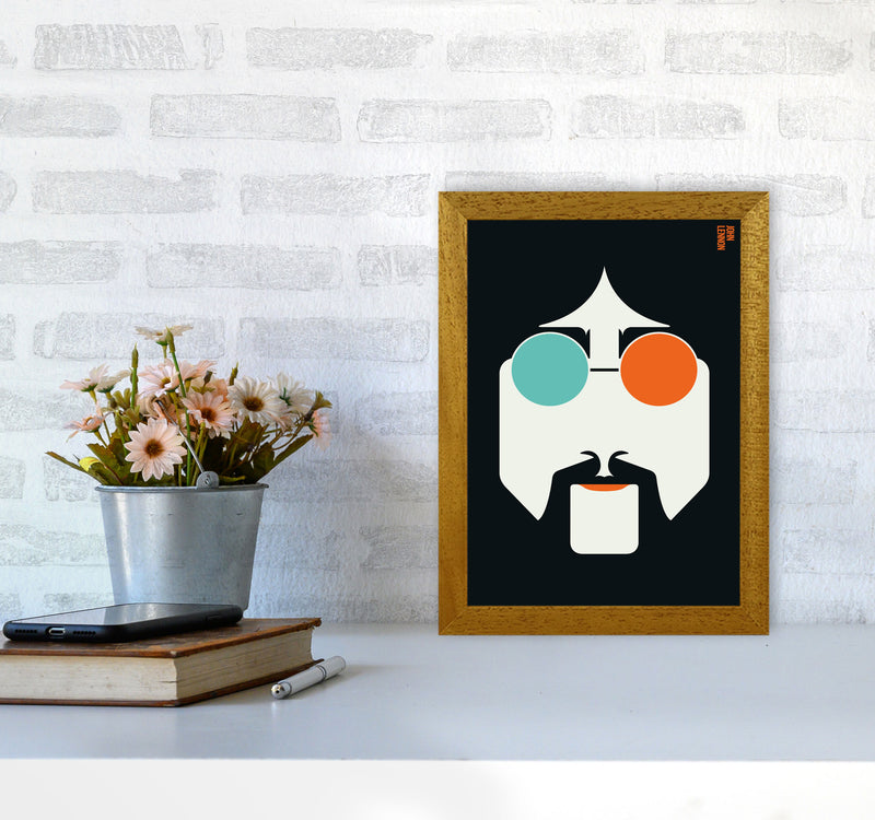 Icons John Lennon Art Print by Bo Lundberg A4 Print Only