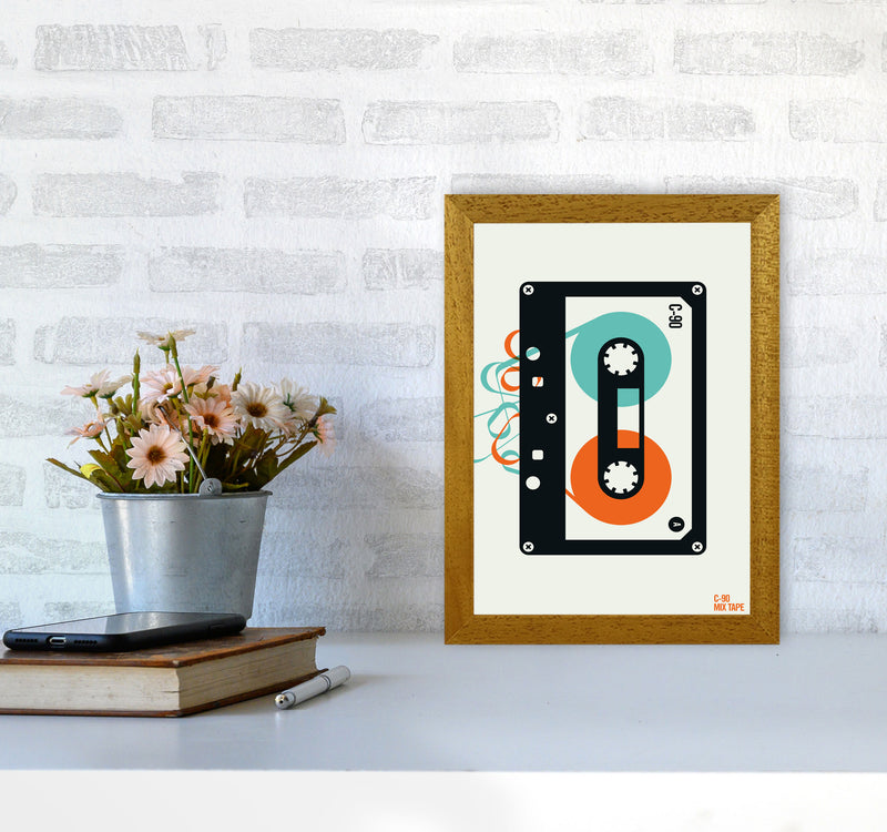 Icons Mixtape Art Print by Bo Lundberg A4 Print Only