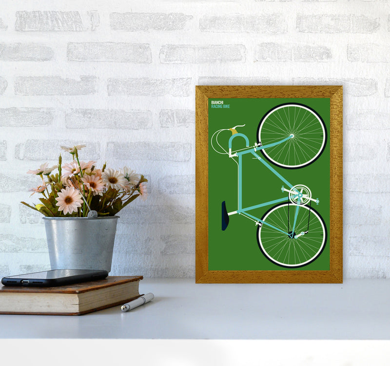 Icons Bianchi Full Art Print by Bo Lundberg A4 Print Only