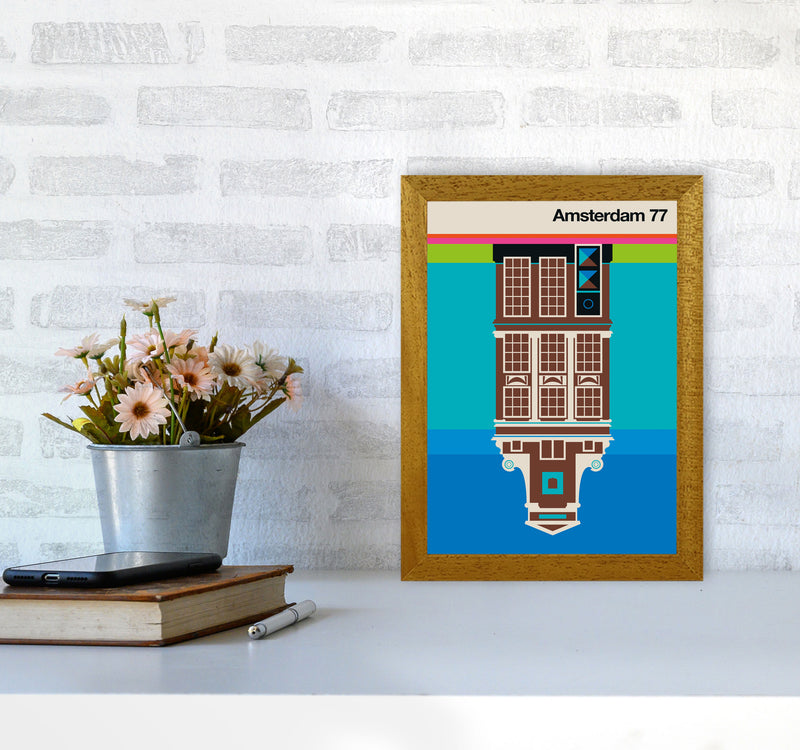 Amsterdam 77 Art Print by Bo Lundberg A4 Print Only