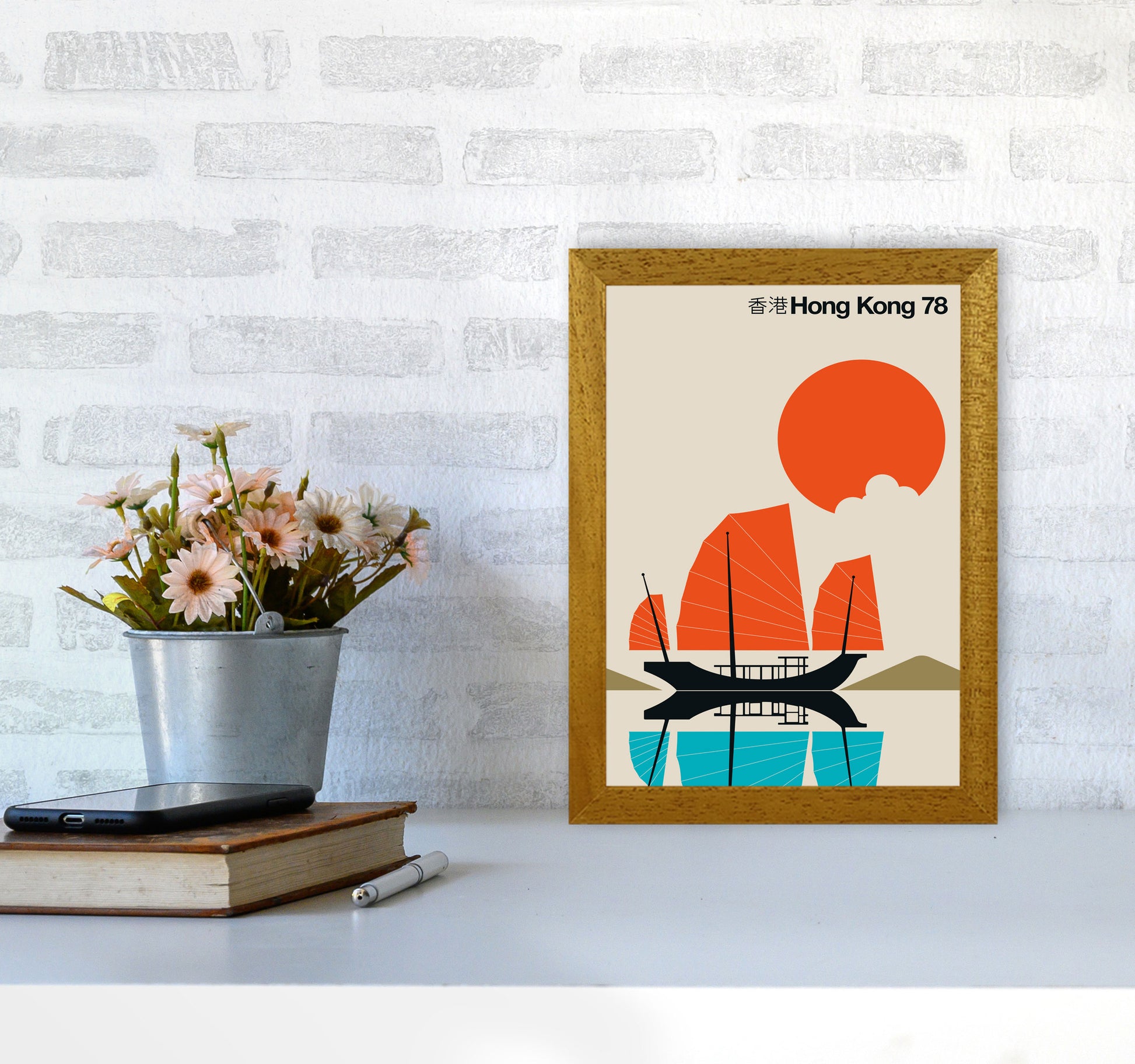 Hong Kong 78 Art Print by Bo Lundberg A4 Print Only