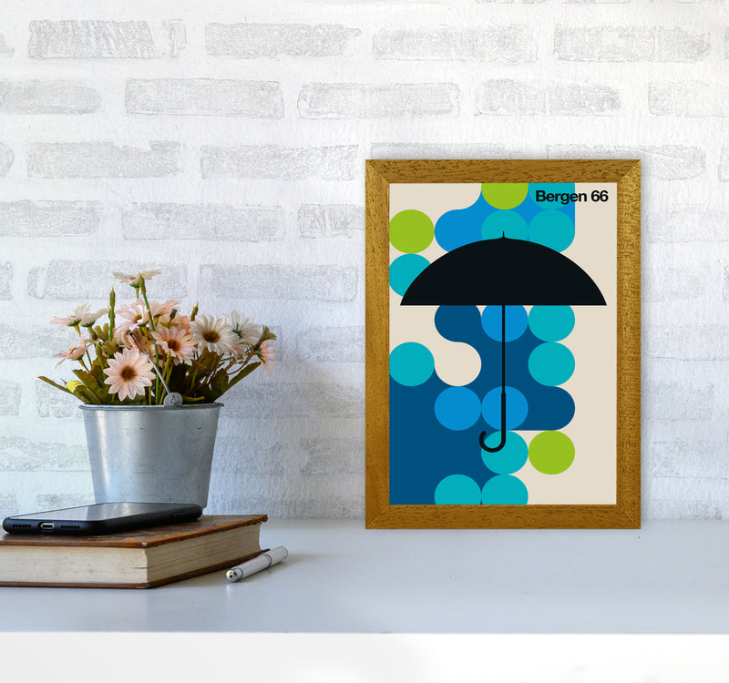 Bergen 66 Art Print by Bo Lundberg A4 Print Only