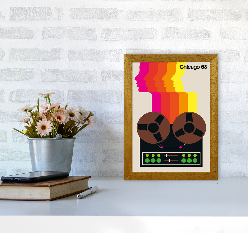Chicago 68 Art Print by Bo Lundberg A4 Print Only