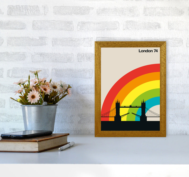 London 74 Art Print by Bo Lundberg A4 Print Only