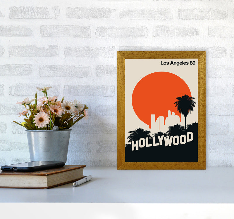 Los Angeles 89 Art Print by Bo Lundberg A4 Print Only