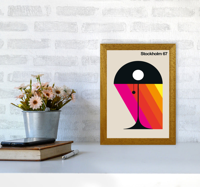 Stockholm 67 Art Print by Bo Lundberg A4 Print Only